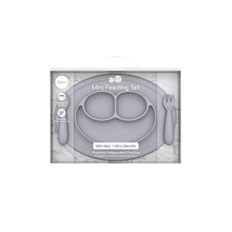 Mini Feeding Set Pewter
