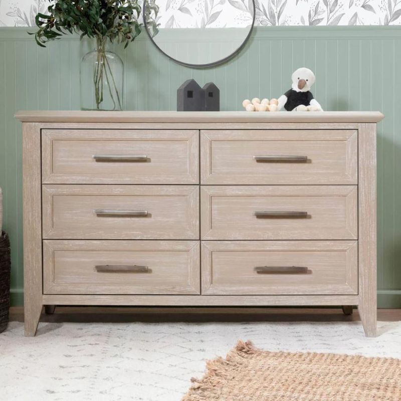 Beckett 6-Drawer Dresser by Monogram by Namesake at $999! Shop now at Nestled by Snuggle Bugz for Dressers.