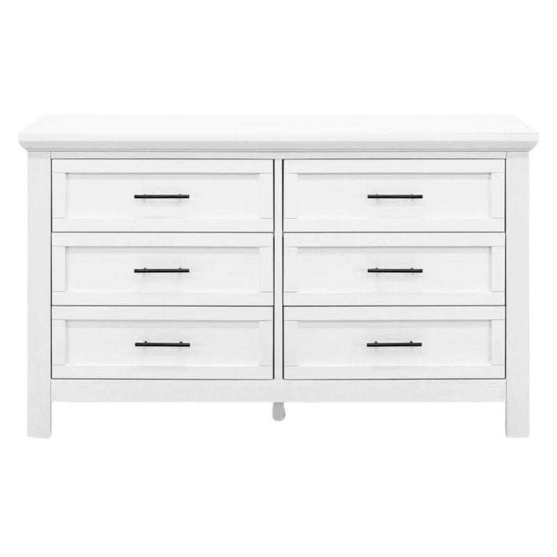Emory Farmhouse 6-Drawer Double Dresser by Monogram by Namesake at $999! Shop now at Nestled by Snuggle Bugz for Dressers.