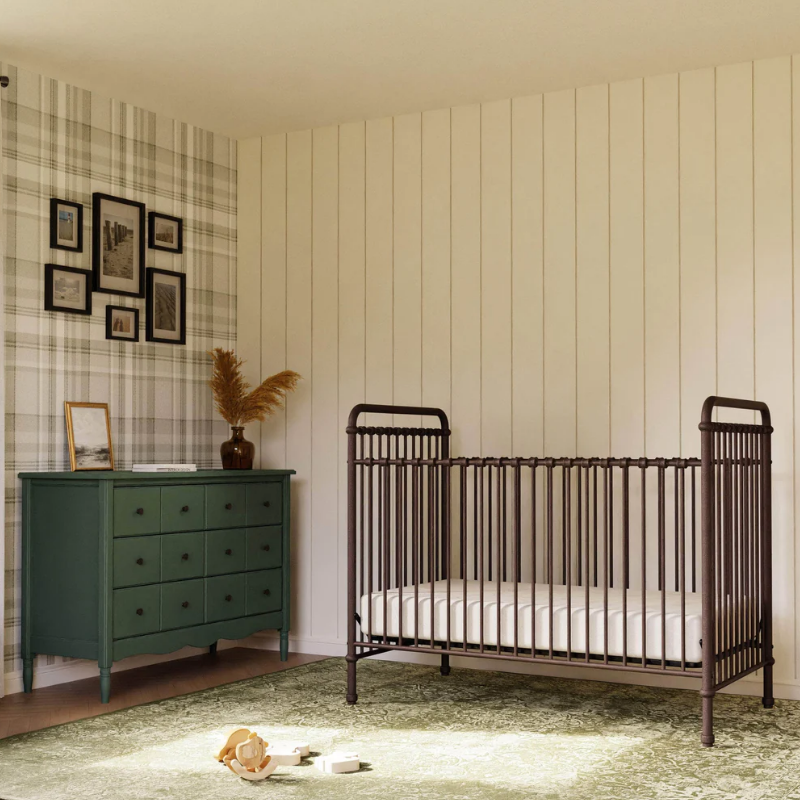 Abigail 3-in-1 Convertible Crib by Namesake at $649! Shop now at Nestled by Snuggle Bugz for Cribs.