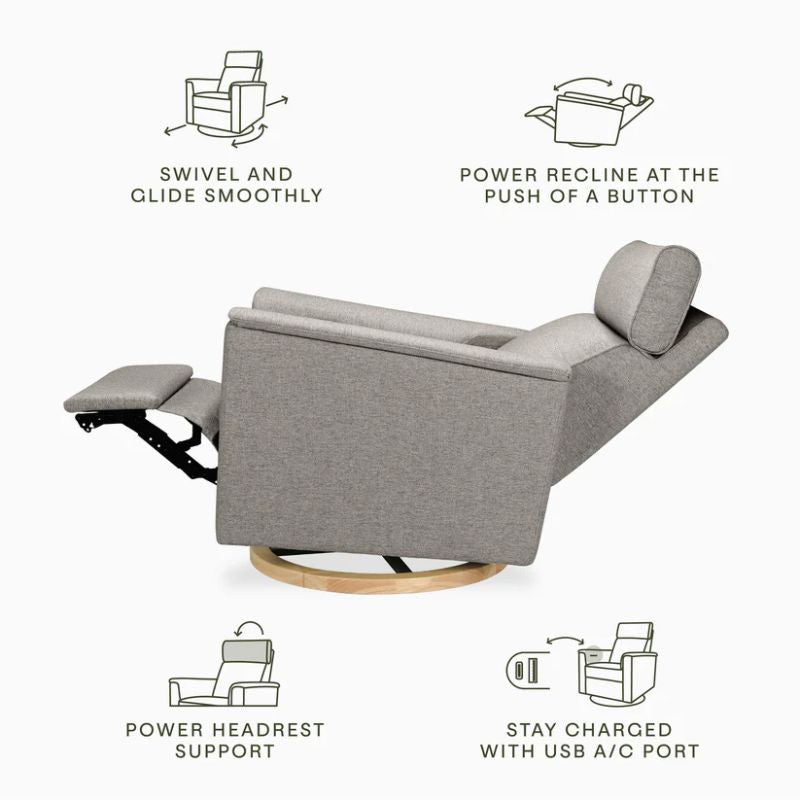 Willa Plus Power Glider Recliner with Power Headrest