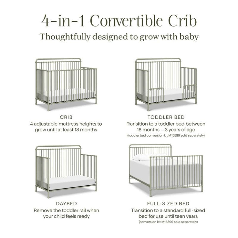 Winston 4-in-1 Convertible Crib