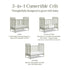 Abigail 3-in-1 Convertible Crib