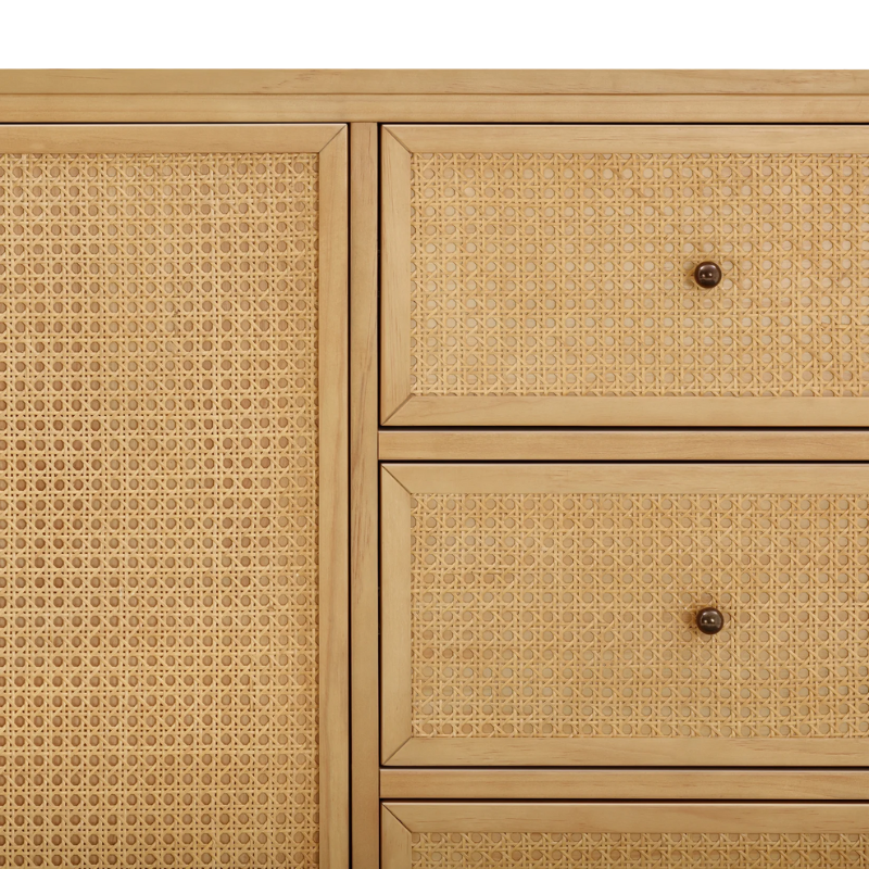 Marin Honey Cane Chifforobe
