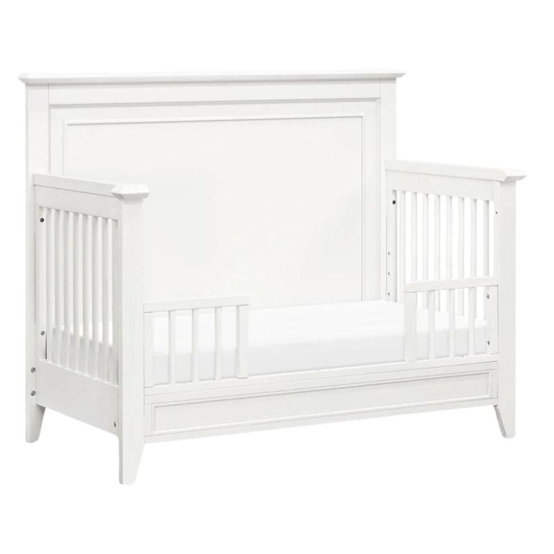 Beckett 4-in-1 Convertible Crib by Monogram by Namesake at $799! Shop now at Nestled by Snuggle Bugz for Cribs.