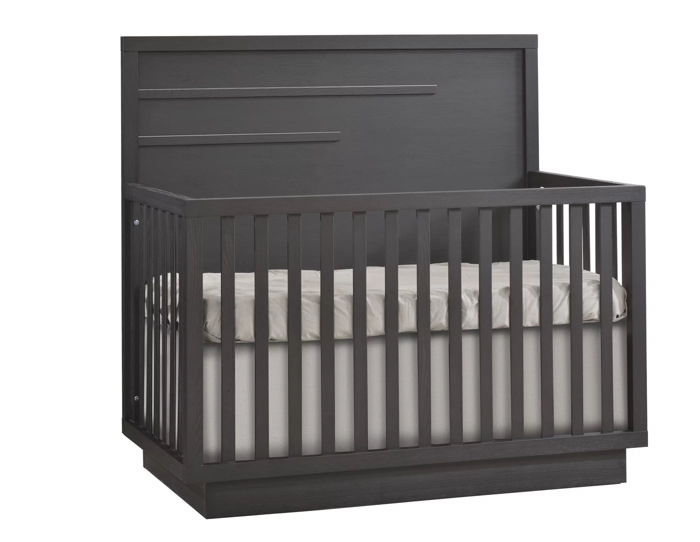 Como 4-in-1 Convertible Crib with Horizontal Molding