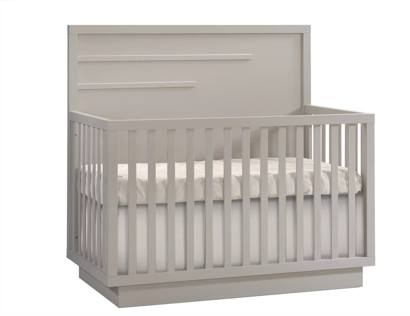 Como 4-in-1 Convertible Crib with Horizontal Molding by Natart Juvenile at $1349! Shop now at Nestled by Snuggle Bugz for Cribs.