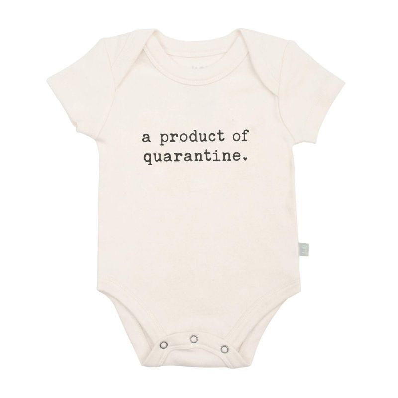 Organic Graphic Bodysuits Quarantine