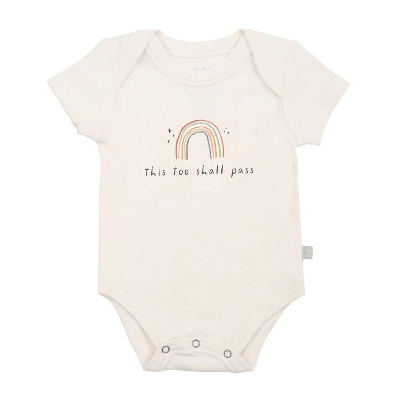 Organic Graphic Bodysuits This Too Shall Pass