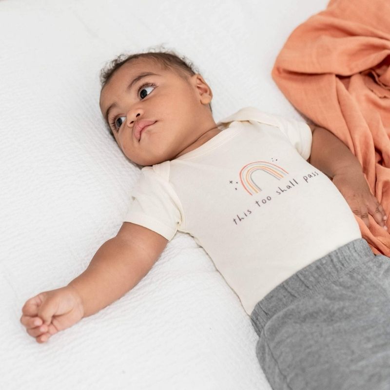 Organic Graphic Bodysuits This Too Shall Pass
