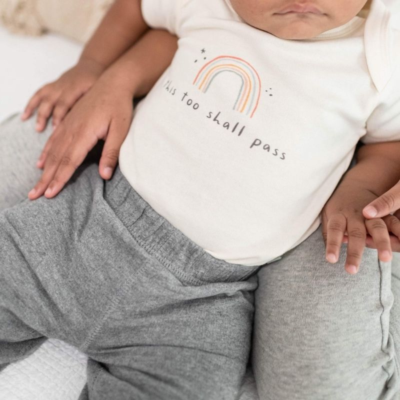 Organic Graphic Bodysuits This Too Shall Pass
