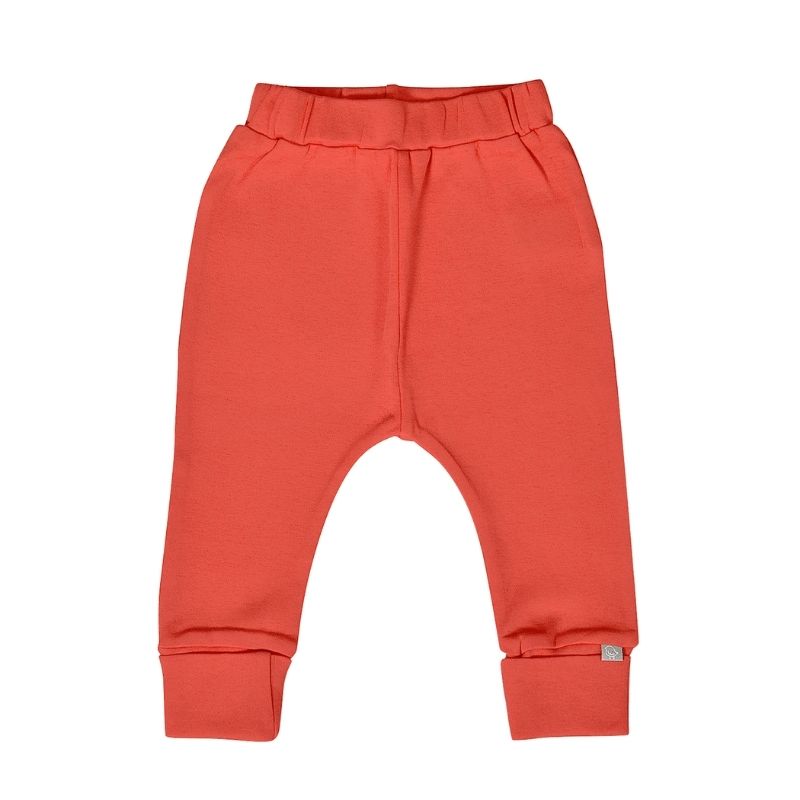 Cuffed Pants Red