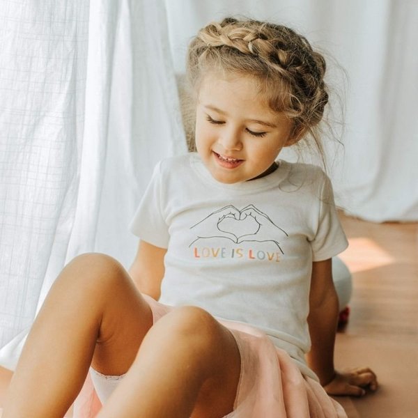Toddler Graphic Tees Love Is Love