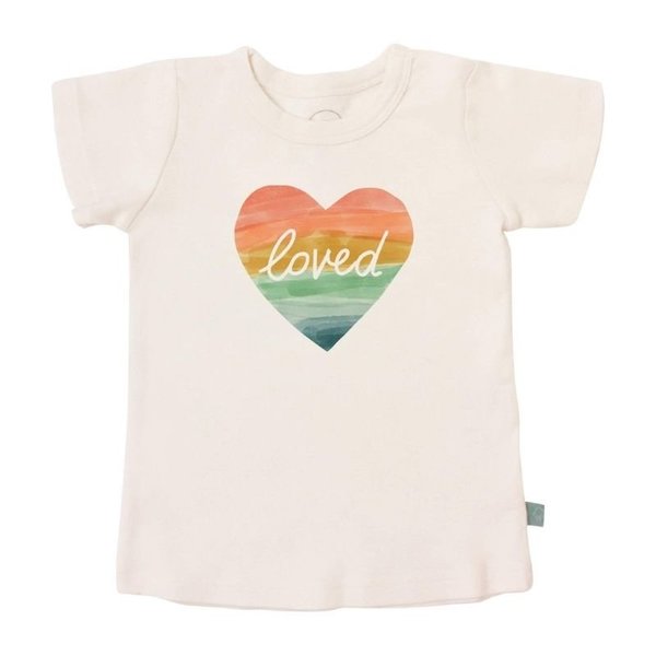 Toddler Graphic Tees Rainbow Heart