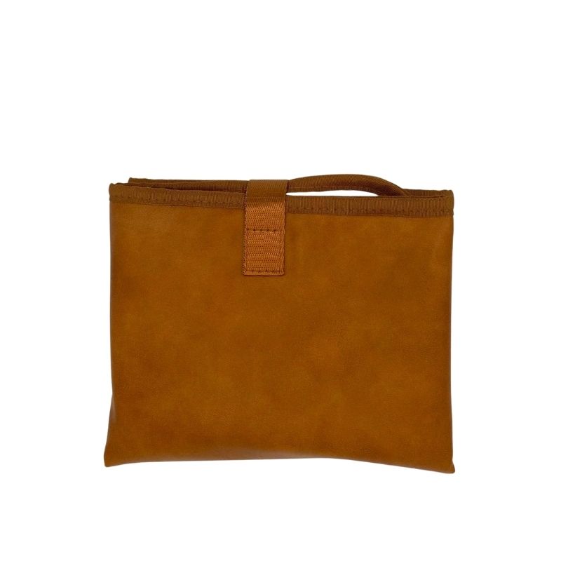 The Liam Mini Diaper Bag Cognac