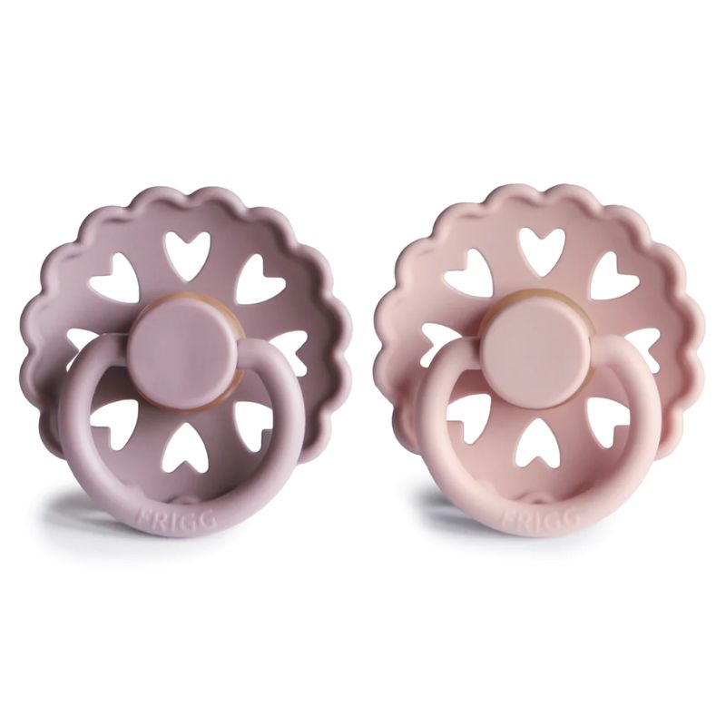 Fairytale Silicone Baby Pacifier 2-Pack Twilight Mauve/Primrose