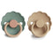 Daisy Silicone Baby Pacifier - 2-Pack Willow & Croissant