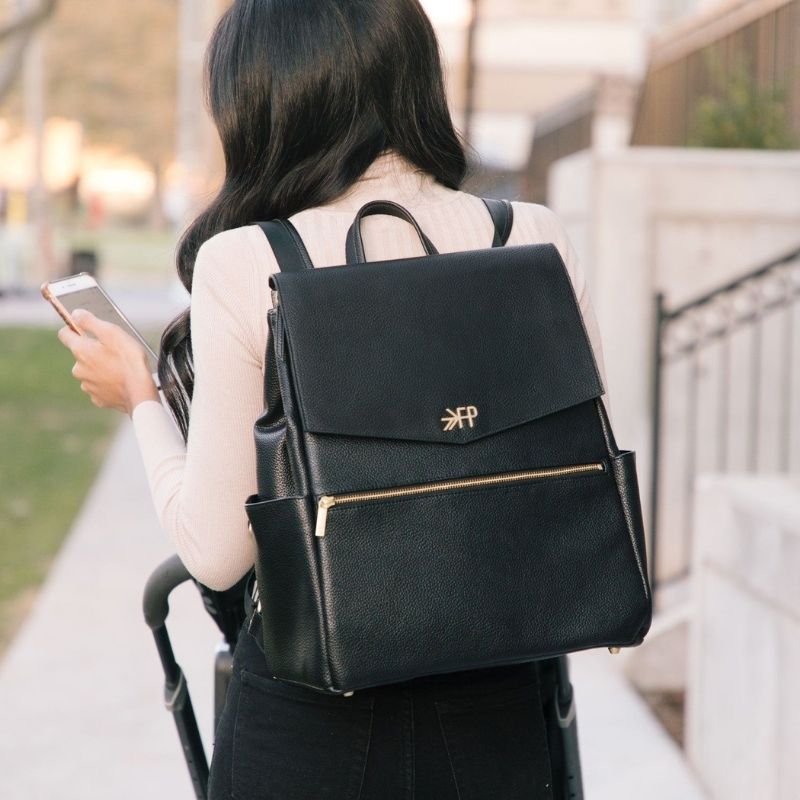 Freshly picked sales ebony diaper bag