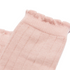 Chaussettes hautes festonnées
