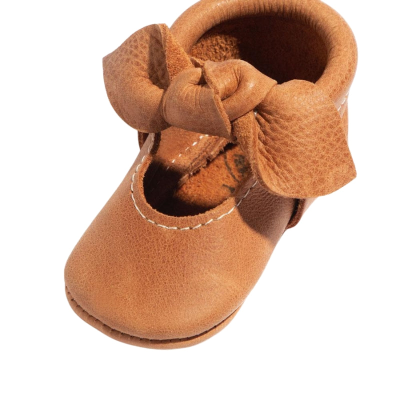 Knotted Bow Moccasins