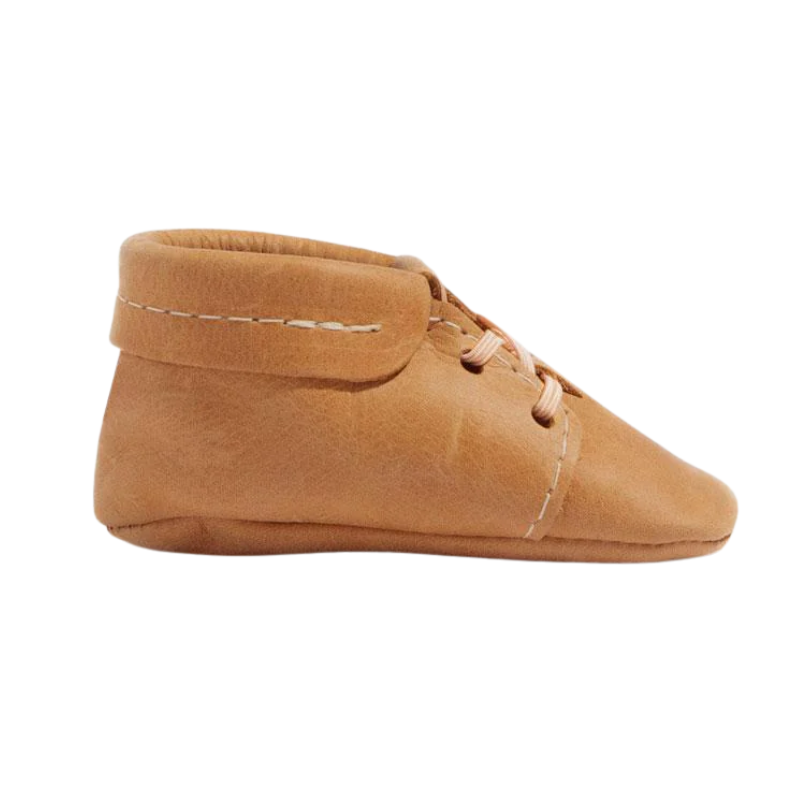 Cedar Oxford Soft-Soled Baby Shoe