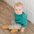 Oxford Baby Shoes Soft Sole - Cedar