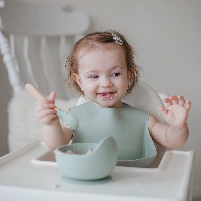 Silicone Bowl + Spoon Set