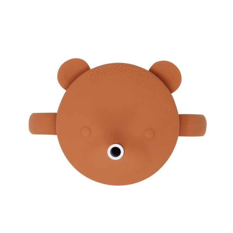Grow With Me Silicone Bear Cup Clay