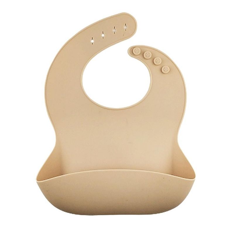 Silicone Food Bibs Nude