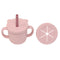 Grow With Me Silicone Snack Cup Dusty Rose