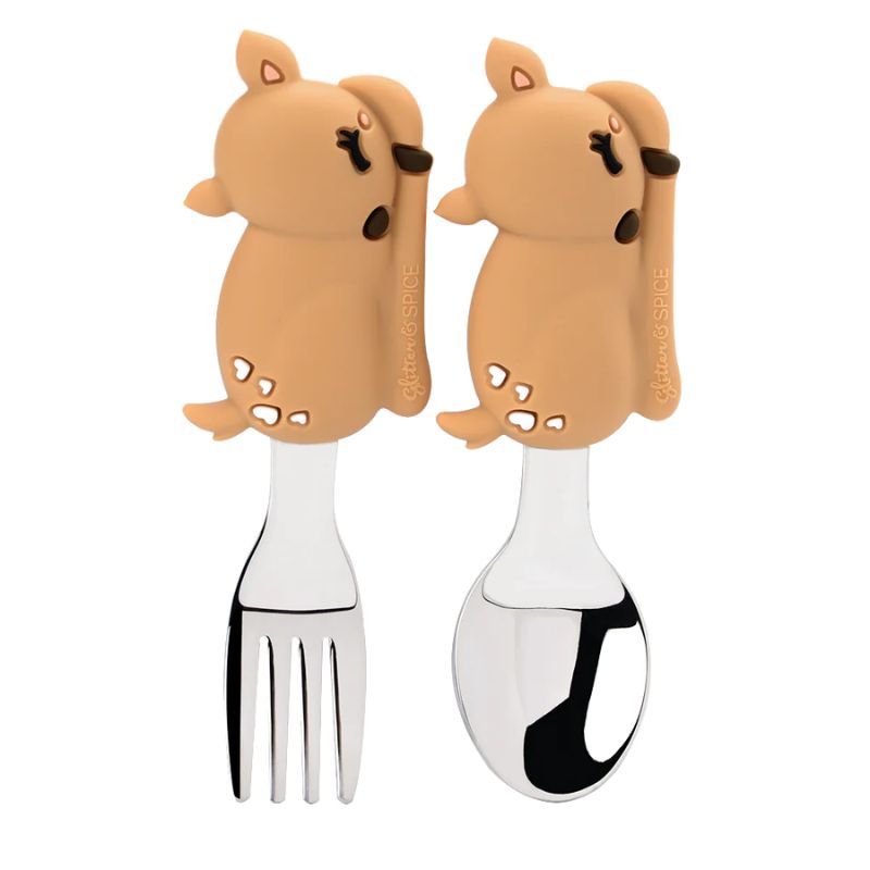 Spoon & Fork Set Deer