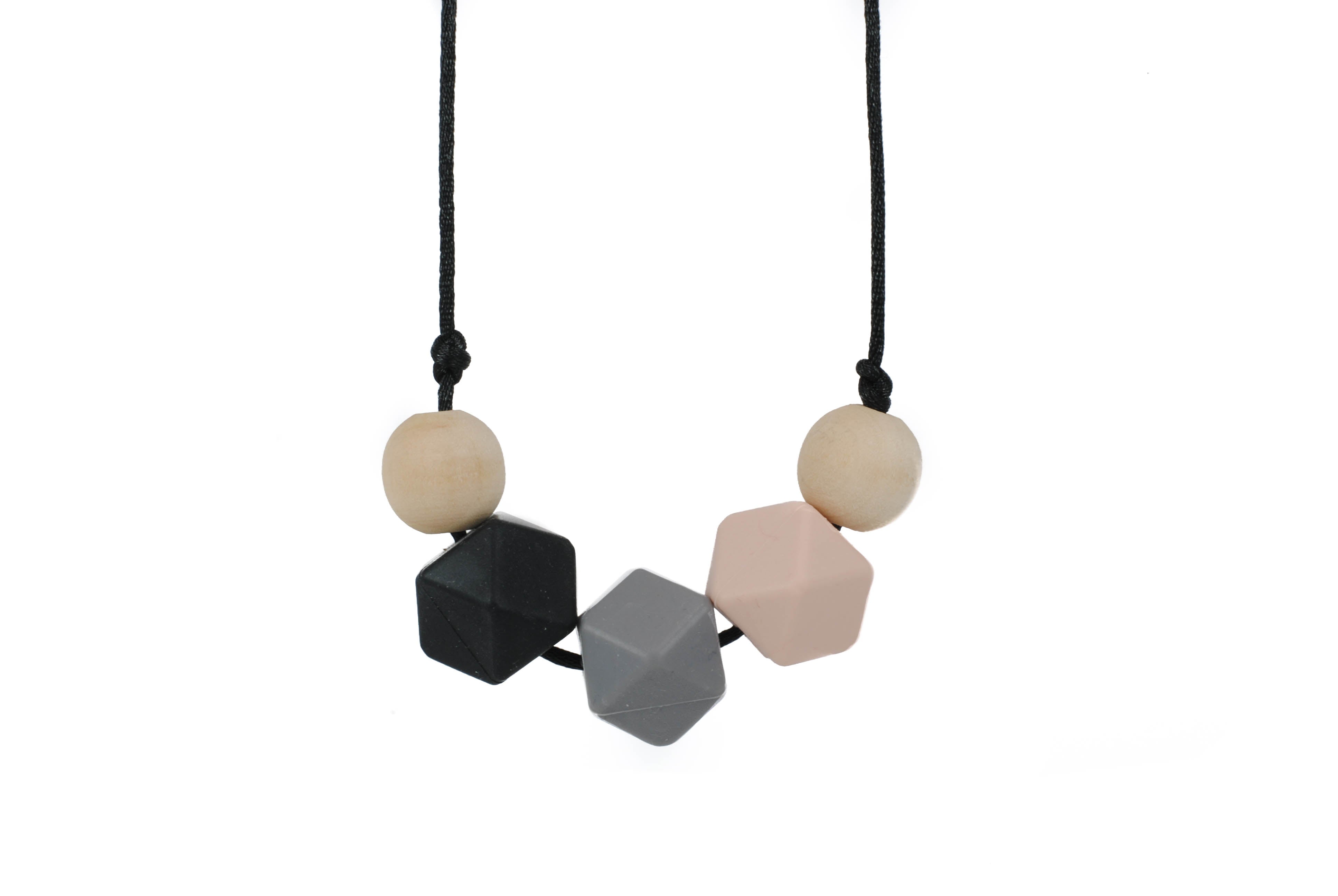 The Harrison Teething Necklace- Succulent – Chewable Charm