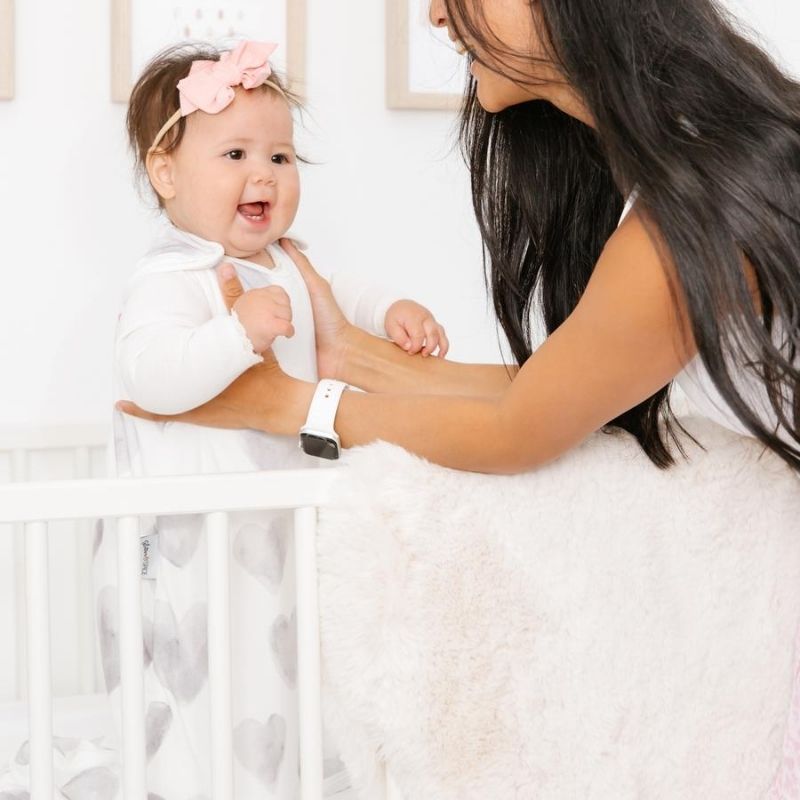 Organic Sleep Bags Snuggled in Love