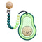 Teether-Wolf Pup Avocado Dark Green