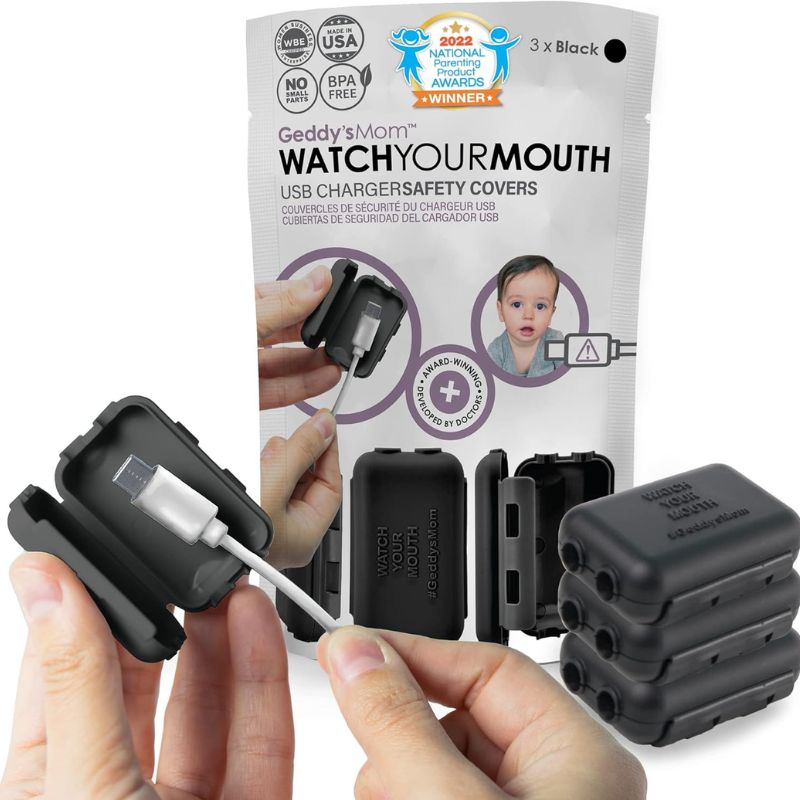 Watch Your Mouth - The Original Universal USB Charger Cover