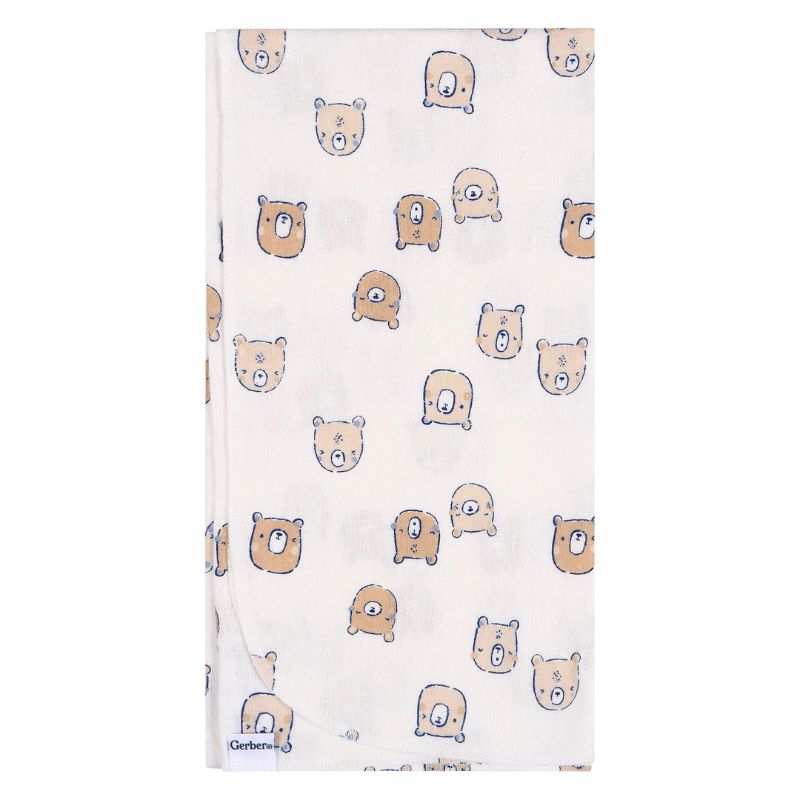 Flannel Receiving Blanket - 4 Pack
