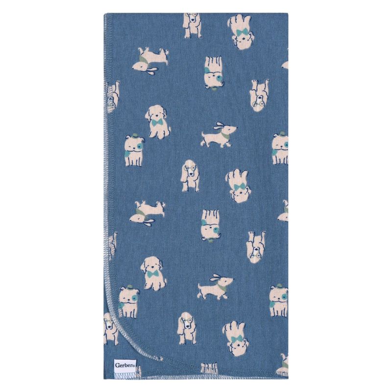 Flannel Receiving Blanket - 4 Pack