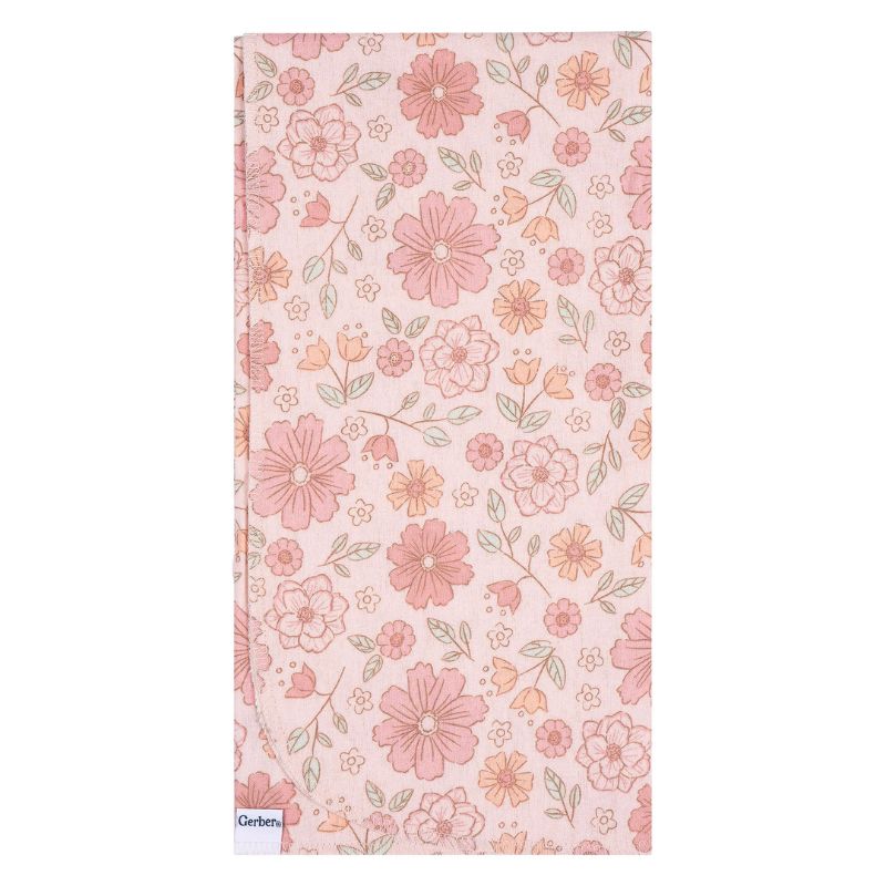 Flannel Receiving Blanket - 4 Pack