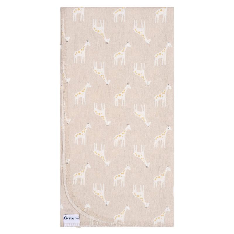 Flannel Receiving Blanket - 4 Pack