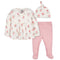 3-Piece Baby Comfy Stretch Set Appley