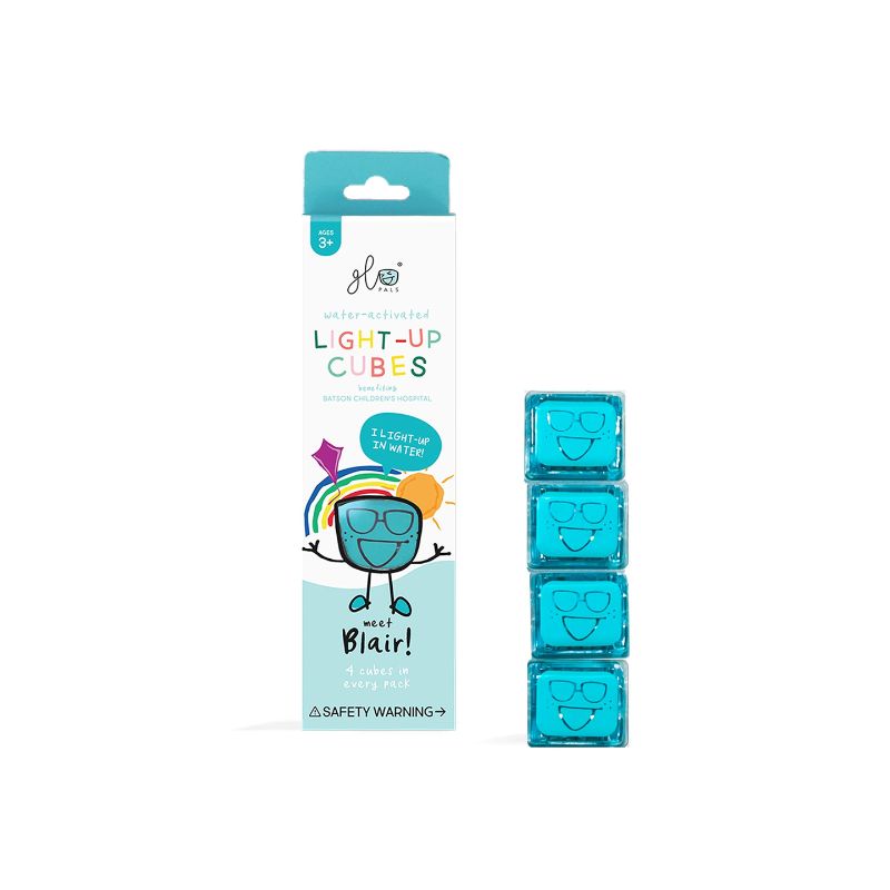 Glo Pals Light-Up Cubes - 4 pack Blair-Blue