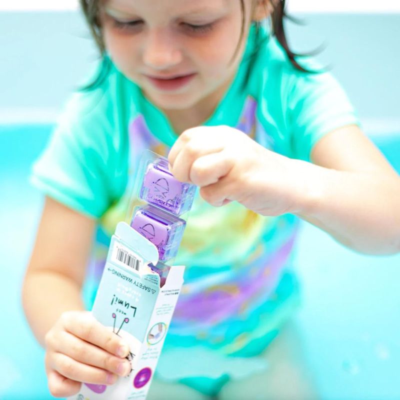 Glo Pals Light-Up Cubes - 4 pack Lumi-Purple