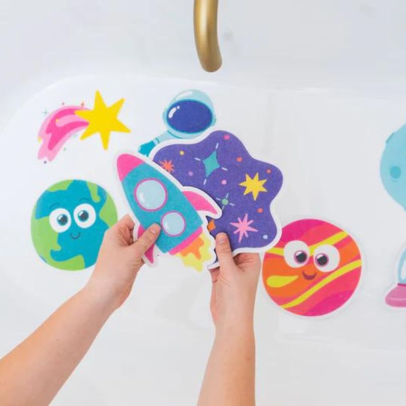 Non-Slip Bathtub Stickies Galaxy Grips