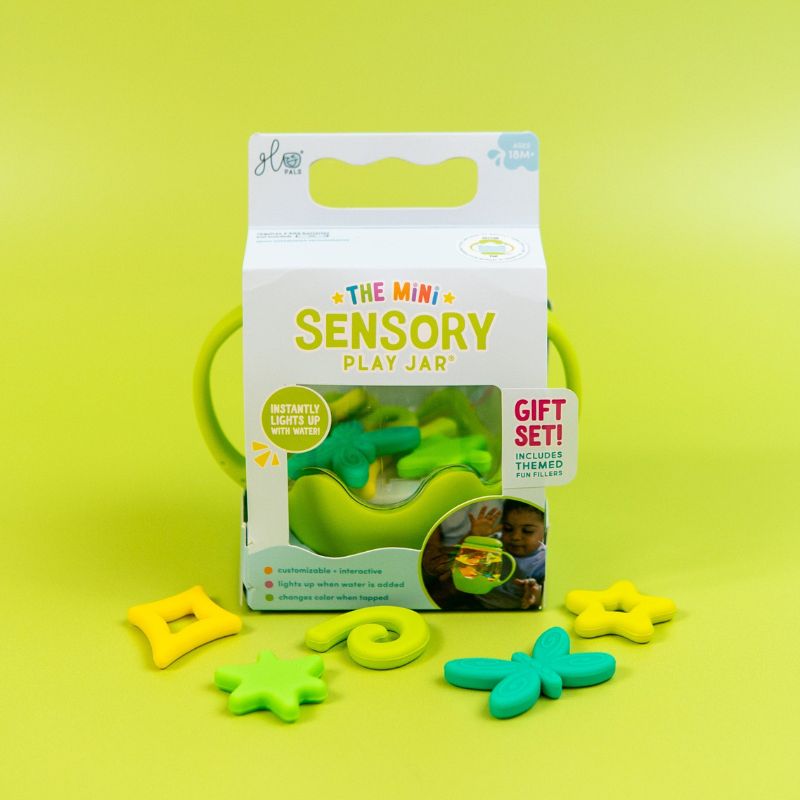 Mini Sensory Play Jar With Shapes