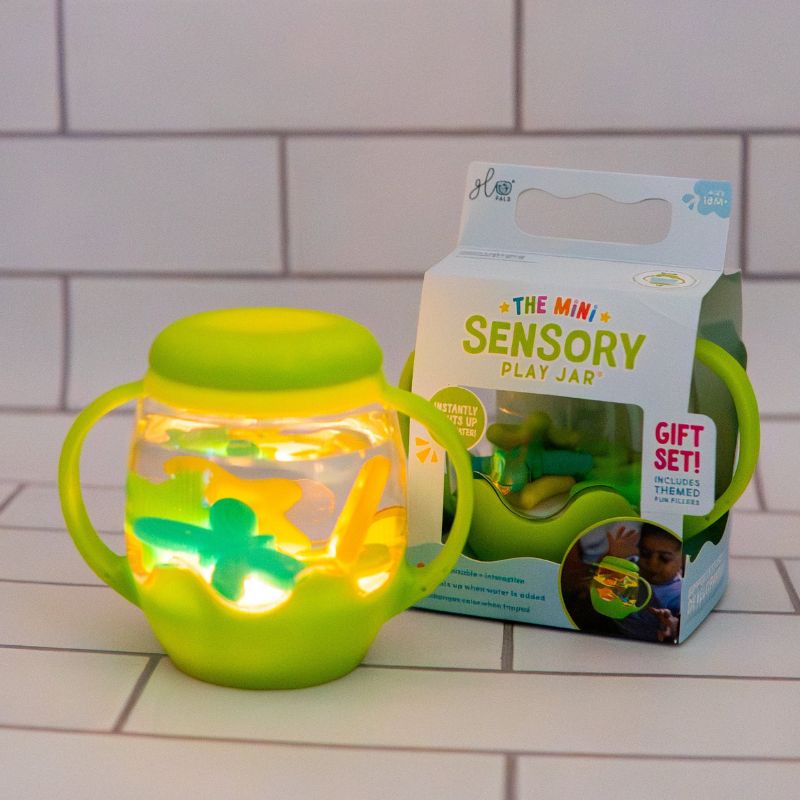 Mini Sensory Play Jar With Shapes