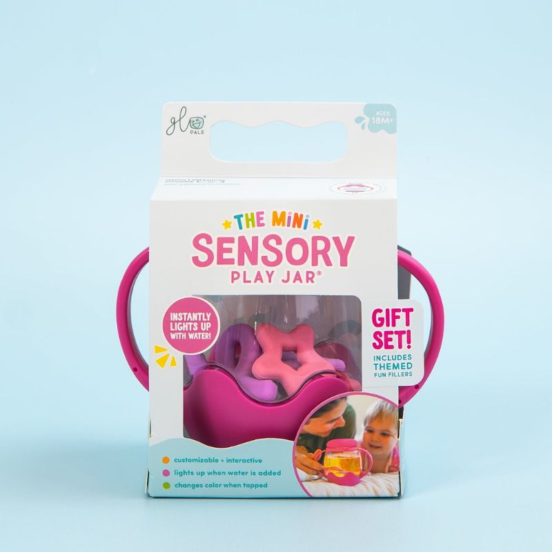 Mini Sensory Play Jar With Shapes