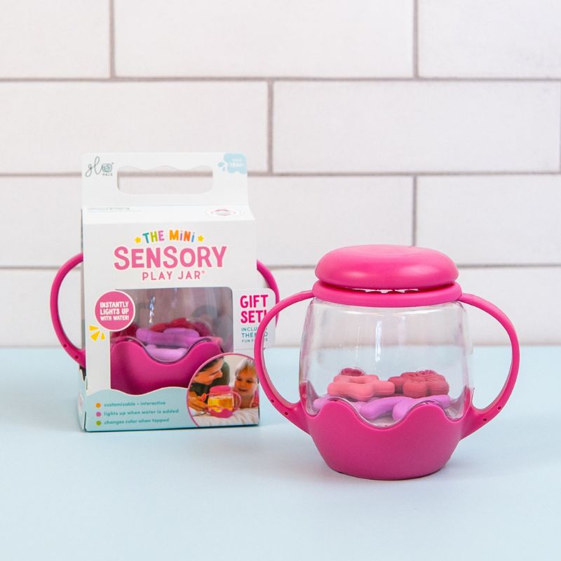 Mini Sensory Play Jar With Shapes