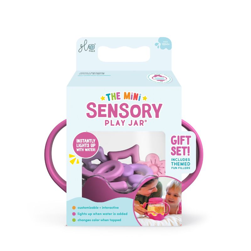 Mini Sensory Play Jar With Shapes