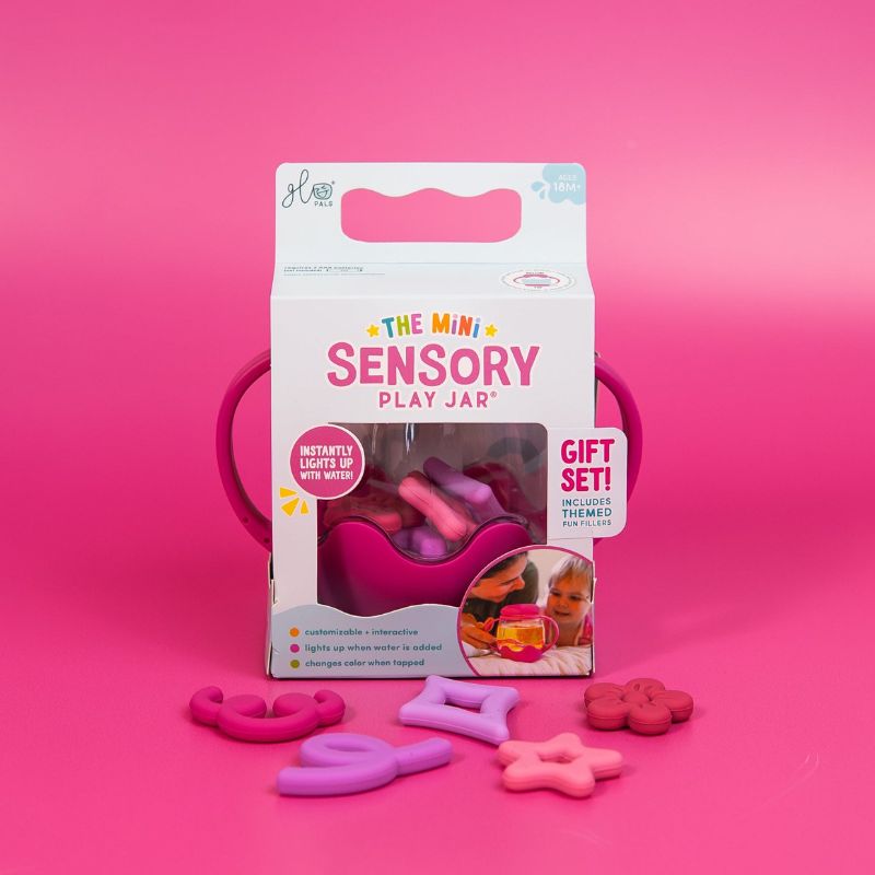 Mini Sensory Play Jar With Shapes