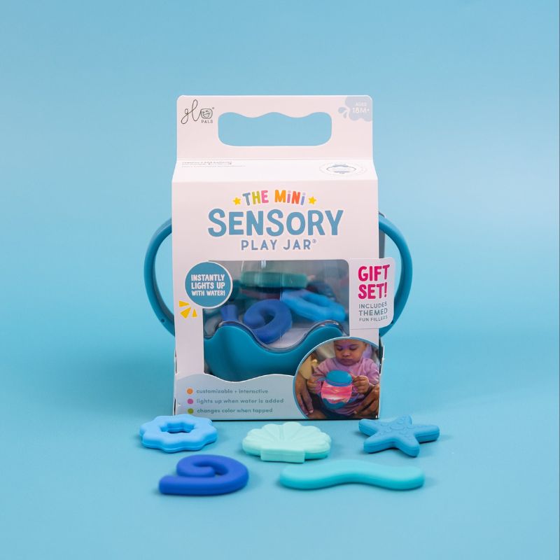 Mini Sensory Play Jar With Shapes